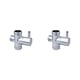 thumbnail image 3 of Bewildely 1/2 3 Way Diverter Kitchen Sink Connector Toilet Hotel Splitter Switch Water Home Hardware Bathroom uno 2piezas, 3 of 6