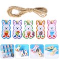 thumbnail image 3 of Miangastore 4 Bags 40 Pcs Multipurpose Decor Clips Cards Clips DIY Crafts with Rope, 3 of 8