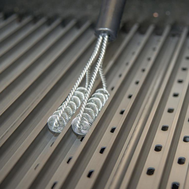 Stainless Steel Grate Valley Bristle-Free Double Helix Grill Cleaning Brush  - Grill Cleaning Brush - GrillGrate