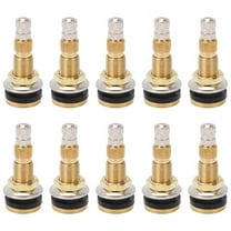10pcs TR618A Tractor Air Liquid Valve Stems,Tubeless Clamp in Tire Valve Stem for Industrial Agricultural Wheels,Tractor