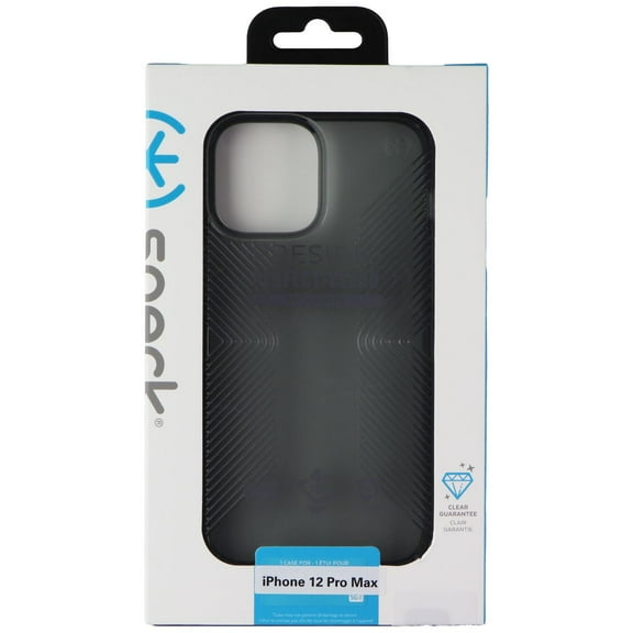 Speck Presidio Perfect-Clear Case for Apple iPhone 12 Pro Max - Obsidian