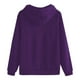 thumbnail image 5 of Sudadera con capucha para mujer, blusa de manga larga y cuello redondo, bolsillo tipo canguro, tejido suave y transpirable, ropa informal para estar en casa, sopatenor, 5 of 9