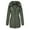 155#Green, variant on Women's Long Padded Coat Winter Warm Over the Knee Quilted Jacket Thickened Maxi Down Cotton Jacket Hooded Long Puffer Winter Parka Coat