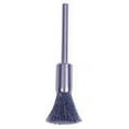 thumbnail image 1 of Miniature Stem-Mounted End Brush, Stainless Steel, 1/4 In Dia 0.005 In Wire , 37000 Rpm | Bundle of 2 Each, 1 of 1