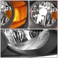 thumbnail image 3 of DNA Motoring OEM-HL-0019-R For 2004 to 2006 Nissan Sentra 1Pc Right / Passenger Side Factory Style Black Housing Headlight Lamp 05 NI2503151, 3 of 4