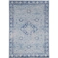 thumbnail image 2 of Contemporary Home Living 2.25' x 3.25' Medallion Rectangular Area Throw Rug - Blue and Navy Blue, 2 of 6