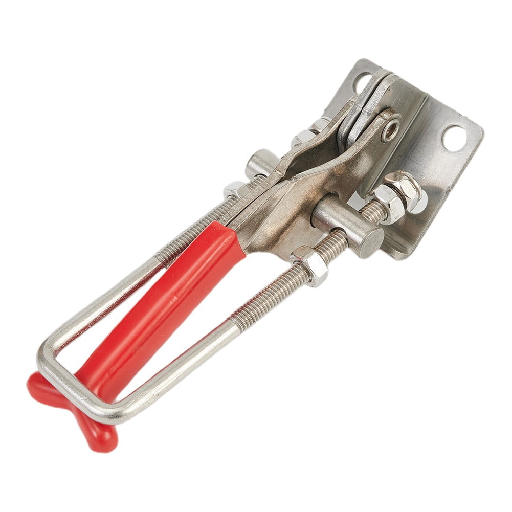 2Pc Heavy Duty Latch U Bolt Self-Lock Toggle Clamp Stainless Steel Load 200Kg
