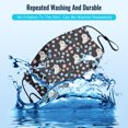 thumbnail image 2 of Cute Samoyed Dog Graphic Printed Cloth Face Masks Reusable Washable Adjustable for Child (10 PCS), 2 of 5