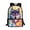 Sunglass Wolf Vibes, variant on Uourmeti Galactic Wolf Backpack, Bookbag 17 Inch Smooth Zipper School Backpack for Travel Outdoor