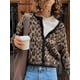 thumbnail image 2 of Chaqueta Lisa holgada con solapa para mujer, abrigo de manga larga con doble botonadura y bolsillo, informal, combina con todo, otoño e invierno, 2024, 2 of 5
