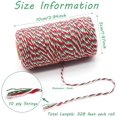 thumbnail image 2 of Cotton String Rope Cord for Gift Wrapping, Arts Crafts, 2 of 5
