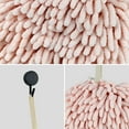 thumbnail image 3 of MEETSWEET Chenille Quick-Drying Towels & Hand Towels, 2-Piece Set, Pink, 3 of 8