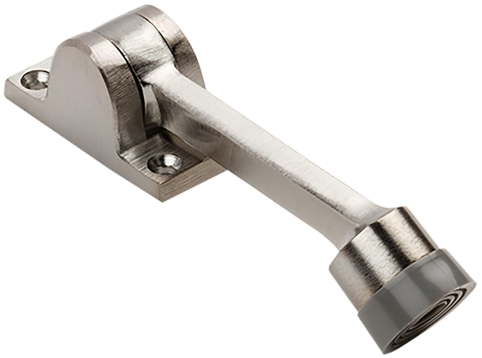National Hardware Spb5878 4-3/4" Door Mounted Kick Door Stop - Chrome