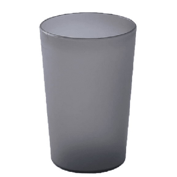 Gtooapa Cups,20-ounce Water Cups in Grey, Value Set of Restaurant Style Drinking Glasses, Stackable, BPA-free, Top-rack Dishwasher Safe