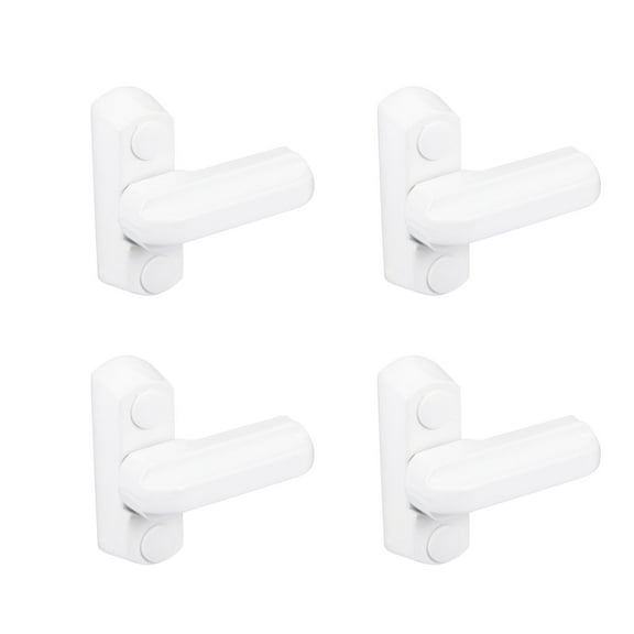 GOOHOCHY  4 Pcs Windows Locks for Double Hung Catch Sash Blocker Door Security