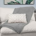 thumbnail image 3 of Sol Living Decorative Pillows 2-Pack Throw Pillows Couch Pillows Bedroom Throw Pillows Bed Macrame Decor Boho Pillows Lumbar Pillow Cushion Decorative Sofa Pillows Living Room, 20 x 12 inches, Natural, 3 of 5