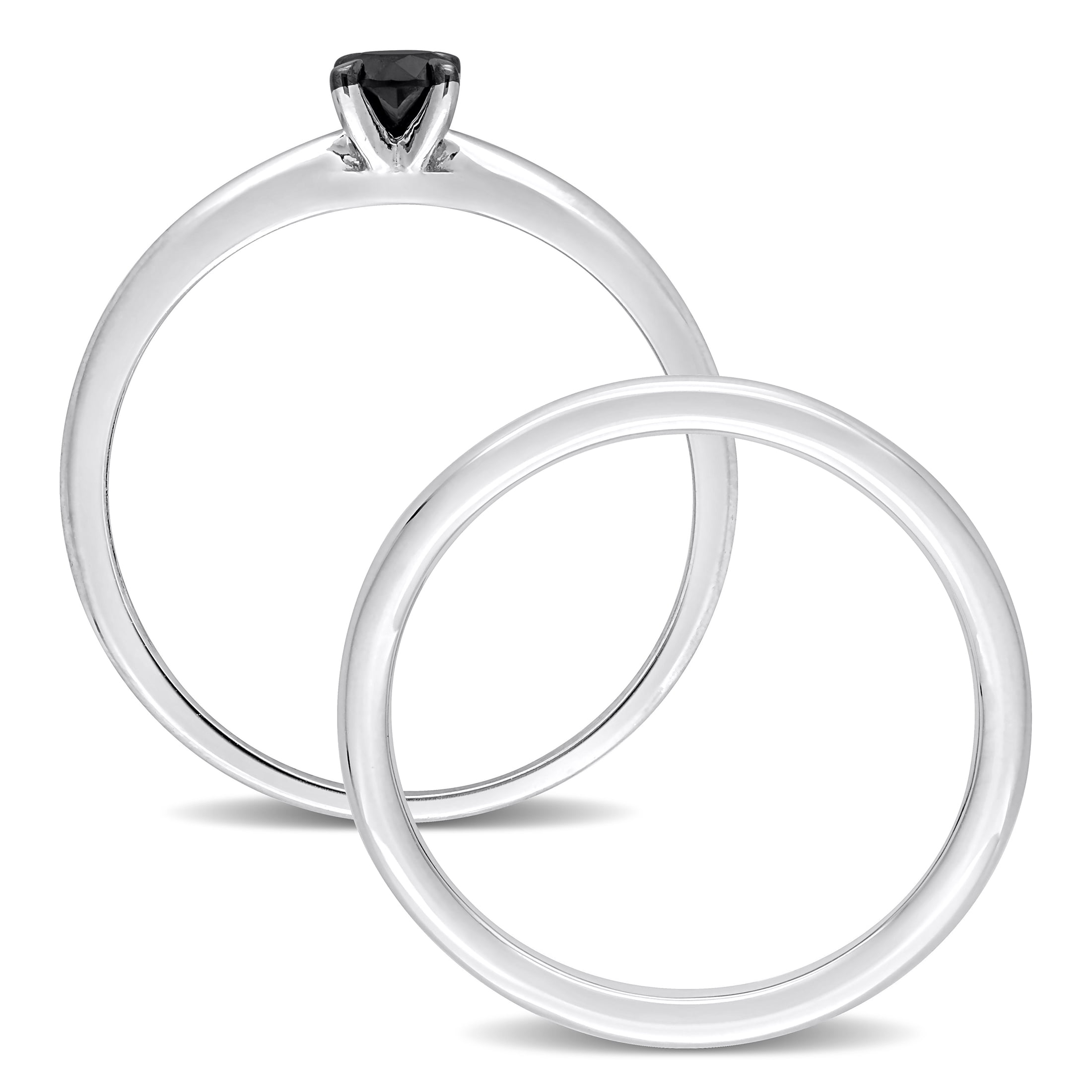Everly Women's Diamond 14k White Gold Bridal Set