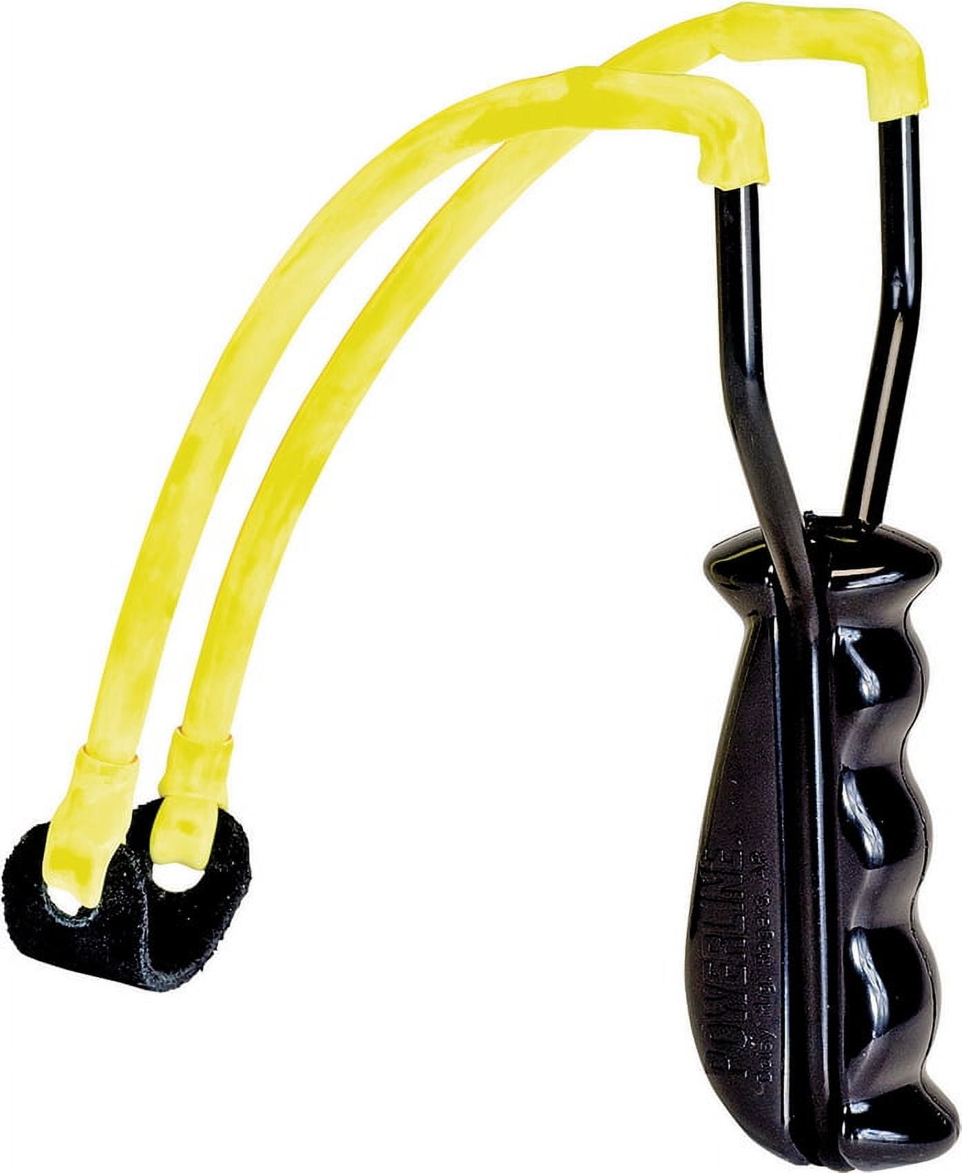 (4 pack) Daisy Model F16 Slingshot, Molded Handle, Steel Frame