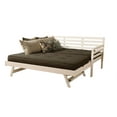thumbnail image 2 of Kodiak Furniture Boho Wood Daybed/Pop Up Bed in White with Linen Mattresses, 2 of 10