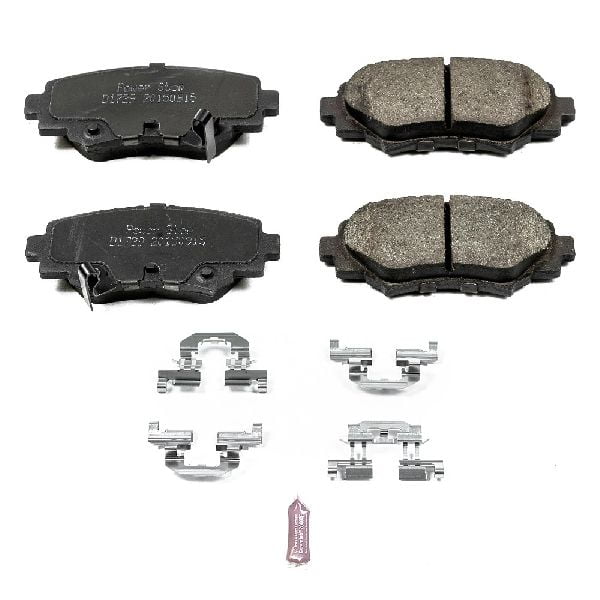OE Replacement for 20142016 Mazda 3 Rear Disc Brake Pad and Hardware