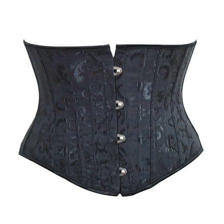 

Belts for Men and Women Women s Lace Up Boned Jacquard Brocade Waist Training Underbust Corset for Jeans Dresses Fashion
