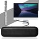 thumbnail image 4 of USB Powered Soundbar Desktop Speaker Wired Computer Sound Box for TV Desktop Laptop with 2 Subwoofer, 4 of 5