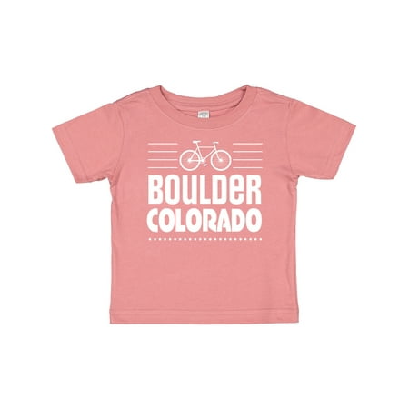 

Inktastic Boulder Colorado Biking Gift Baby Boy or Baby Girl T-Shirt