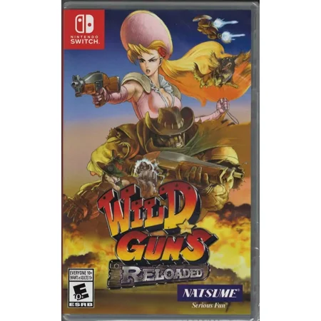 Wild Guns Reloaded NSW (Brand New Factory Sealed US Version) Nintendo Switch