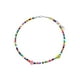 thumbnail image 1 of Collar de cuentas en capas con forma de cara sonriente y pulsera de cadena, collar apilable de perlas con forma de corazón, flor y carambola, para damas y niñas en verano y playa., 1 of 5