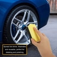 thumbnail image 5 of 12/6pcs Car Care Applicator Pad, Car Tire Wheel Dressing Curved Foam Sponge Pad,  Gloss Shine Color Polishing Sponge Wax, Mess Free Application Tire Dressings, Reusable and Washable, 5 of 9