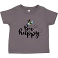 thumbnail image 3 of Inktastic Bee Happy Bumble Bee Boys or Girls Toddler T-Shirt, 3 of 5