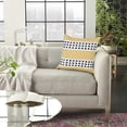thumbnail image 2 of LR Home Metropolitan Woven Dash Grid Striped Throw Pillow, 2 of 10