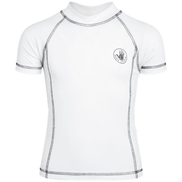 Body Glove Boys' Rash Guard Shirt Short Sleeve UPF 50+ Sun Protection