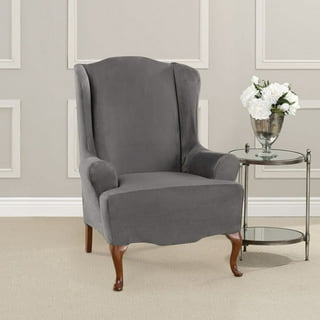SureFit Wingback Chair Covers in Slipcovers Walmart
