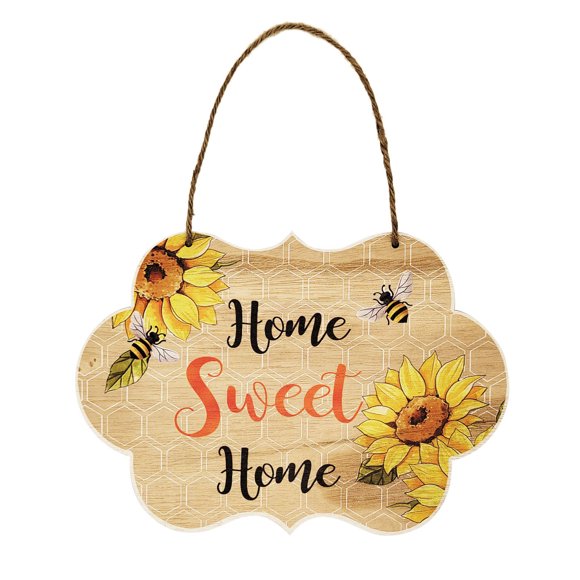 Ramiter Bee Festival Decorations Pendant Creative Style Wooden Beehive Ornaments Bee Crafts