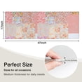 thumbnail image 5 of Pioneer Flower Floral Print Pattern Kitchen Rug Mat,Kitchen Runner Rugs Non Skid Washable,Decorative Kitchen Floor Mats for Kitchen,Sink,Laundry,17"X47", 5 of 5