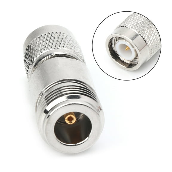 Yammee RF Coaxial Adapter TNC Male To N Female Connector