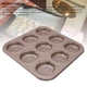 thumbnail image 3 of Bandeja Para Muffins, 9 Tazas, Lindo Animal, Molde Para Cupcakes, Molde Para Muffins Antiadherente, Estuche Reutilizable Para Hornear Para Muffins, Cupcakes O Chocolate, 3 of 7