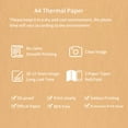 thumbnail image 3 of PeriPage 2 Rolls Thermal Paper Compatible with PeriPage A40 Thermal Printer 10-15 Image Long-lasting Perfect for Photo Picture Receipt Memo PDF File Webpage Printing  Photo, 3 of 7