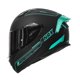 thumbnail image 2 of Casco de moto HAX Obsidian integral con doble visera, negro mate, color Aqua S, 2 of 6