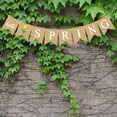 thumbnail image 3 of Miangastore 1Pcs Bunting Flags Linen Material Swallowtail Shape for Tree Branches and Doors in Spring Season, 3 of 8