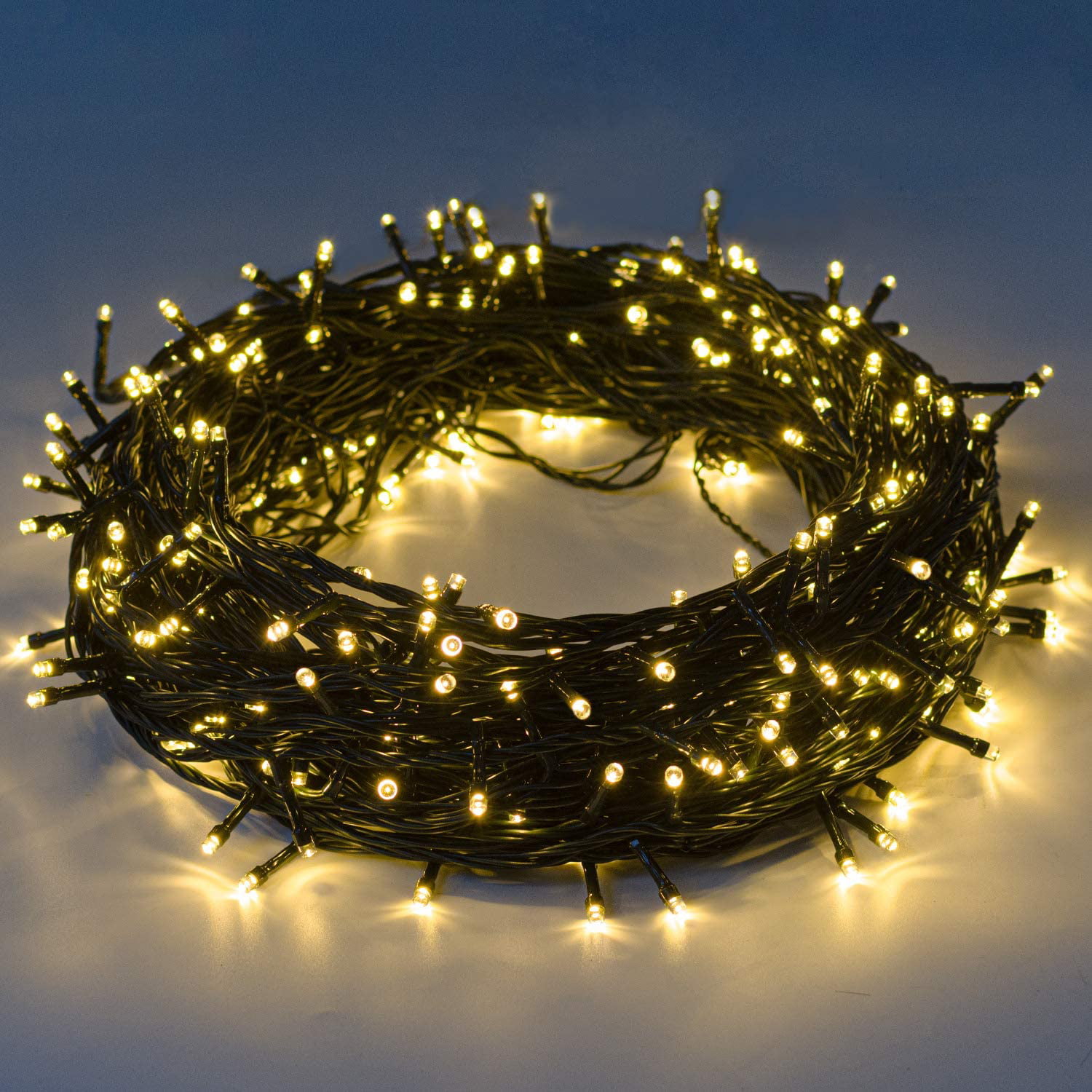 Christmas String Lights Outdoor Indoor Fairy Lights 8 Modes 300 LED 105FT for 