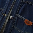 thumbnail image 5 of Cmfcve Women's Denim Vest Jacket Casual Sleeveless Waistcoat Summer Distressed Casual Loose Fit Jean Shirts with Pockets, 5 of 8