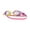 Light Purple Lens / Yellow Pink Strap, variant on Sporti Ripple Racer Jr. Kids' Goggle, Custom Fit, Anti-Fog UV, Shatter-Resistant Bling Design