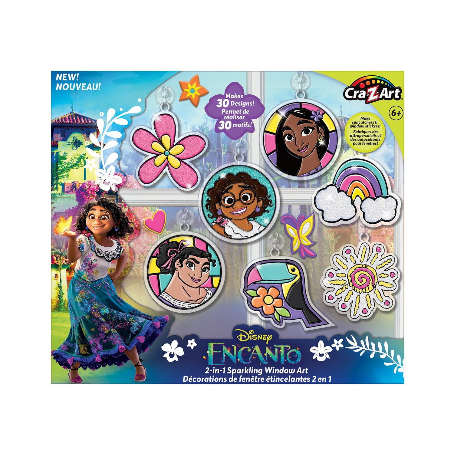 Encanto 2 en 1 Art Pour Fenêtres