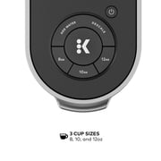 Keurig K-Slim Black Single-Serve K-Cup Pod Coffee Maker