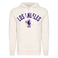 thumbnail image 2 of Unisex Sportiqe  Cream Los Angeles Lakers  Olsen Tri-Blend Pullover Hoodie, 2 of 3