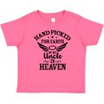 thumbnail image 3 of Inktastic Handpicked for Earth by My Uncle in Heaven with Angel Wings Boys or Girls Baby T-Shirt, 3 of 5
