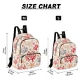 thumbnail image 2 of FORMRS Mini Backpack Purse for Women Quilted Travel Daypack Casual Shoulder Bag, Retro Starfish, 2 of 7