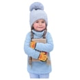 thumbnail image 3 of BOOMILK Toddler Mittens Winter Gloves Toddler Snow Cartoon Gloves For Kids Baby Winter Mittens For Girls Boys Yellow, 3 of 7